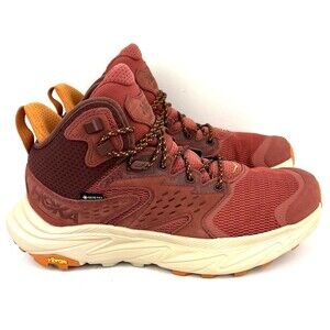 Hoka Anacapa 2 Mid GTX Gore-Tex Hiking Boots Women’s Size 9B Hot Sauce Red